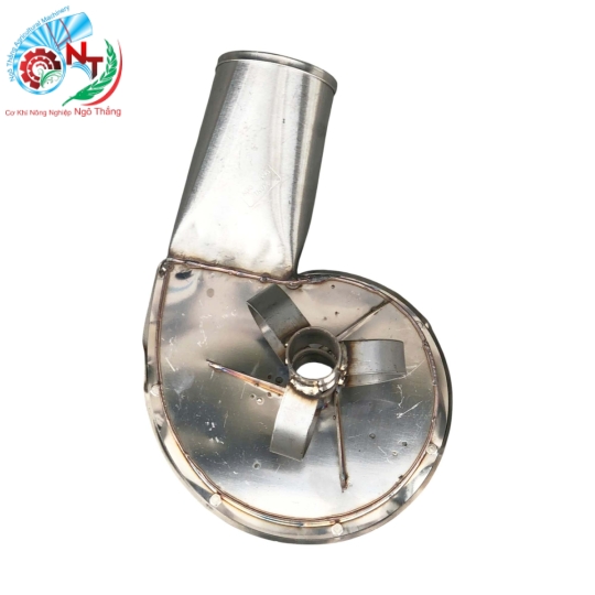 Hộp Vuông Bơm tu huýt thân cao cốt xéo 6,5-7,5 HP ống ra 114