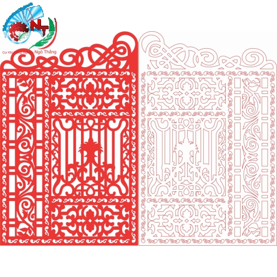 một số mẫu thiết kế cổng CNC.