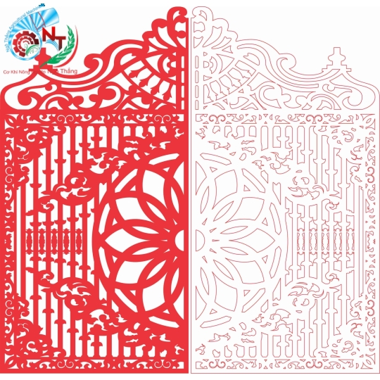 một số mẫu thiết kế cổng CNC.
