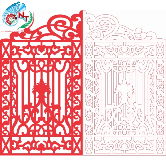 một số mẫu thiết kế cổng CNC.