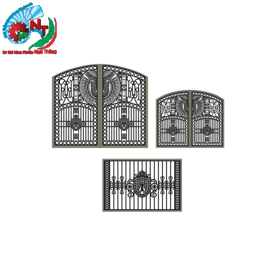 Cổng cửa hoa văn CNC - thiết kế theo yêu cầu