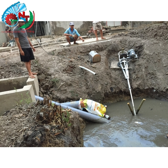 Trọn bộ động cơ 3Hp 1pha sử dụng Tu-huýt 200mm